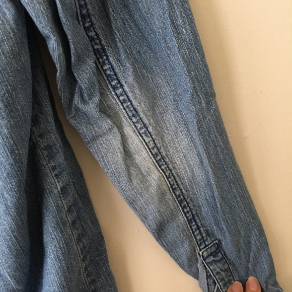 LAST DAY TO PURCHASE! Rubbish Blue Button-Down Shirt Size M - Picture 11 of 13